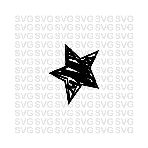 Star Svg Handrawn Star Svg Christmas Star Svg Christmas Tree Star