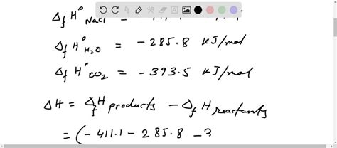 Solved Determine The Theoretical Enthalpy Associated With The