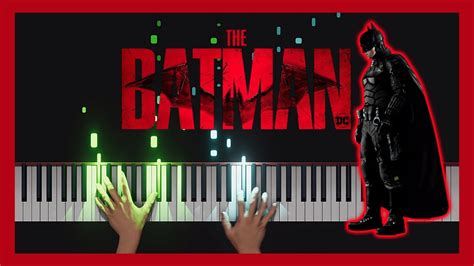 The Batman Main Theme Piano Tutorial 4K 60fps YouTube