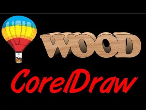 Coreldraw Tips And Tricks Wood Block Effect Youtube