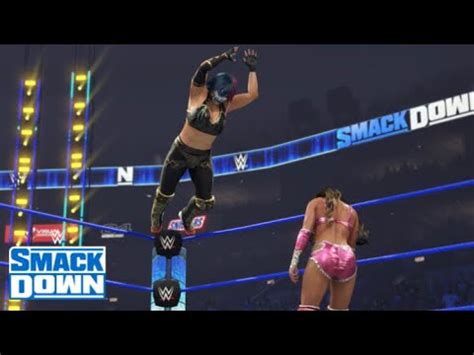 WWE 2K23 SMACKDOWN ALIYAH VS ASUKA YouTube