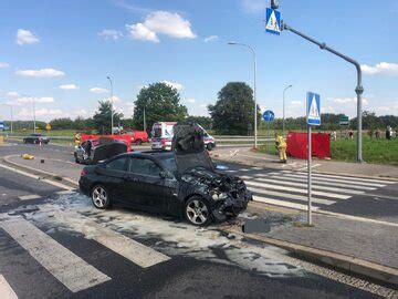 Tragiczny wypadek w miejscowości Chodel Osoby na tylnej kanapie