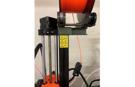 Prusa Mini Spool Holder - sits on Z-Axis by breeden | Download free STL ...