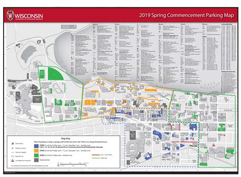 Parking and Shuttle – Camp Randall – Commencement – UW–Madison