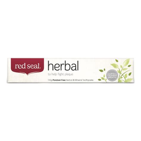 Red Seal Toothpaste Herbal 110g Chemistworks Pharmacy