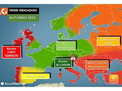 Meteo Autunno Tutto Confermato A Novembre L Italia Sar A Rischio Le