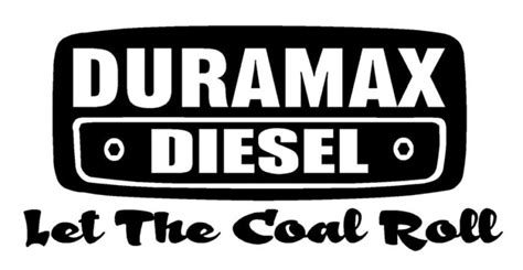 Duramax Let The Coal Roll 2 Pro Sport Stickers