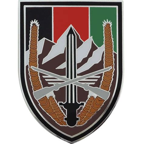 U S Forces Afghanistan Combat Service Identification Badge Usamm