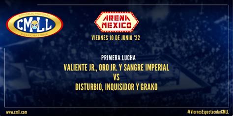 Lucha Libre Cmll On Twitter Valiente Jr Oro Jr Y Sangre Imperial