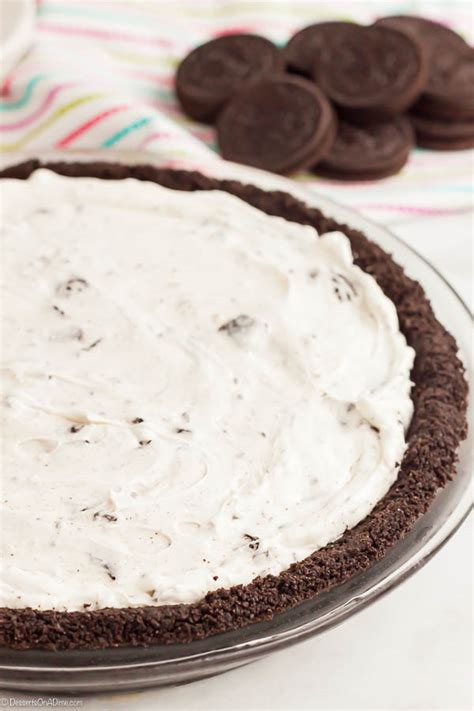 No Bake Oreo Pie Recipe Easy Oreo Pudding Pie Recipe