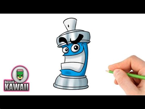 Comment dessiner une Bombe de Peinture Graffiti - YouTube