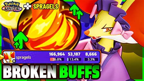 New Buffed Fire Spin Delphox Is That Good Pokemon Unite Youtube