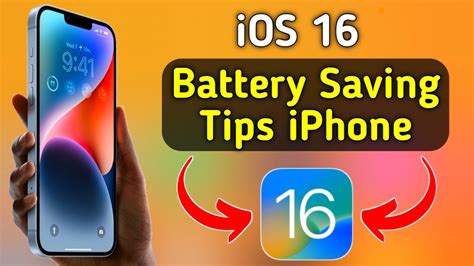 Ios 16 Battery Saving Tips Iphone Part 1 Iphone Battery Draining Fast