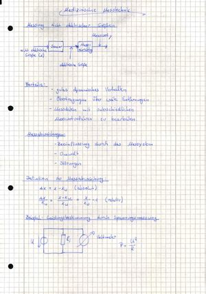 Uebung 8 Loesungen Übungsaufgaben Medizinische Messtechnik Prof Dr
