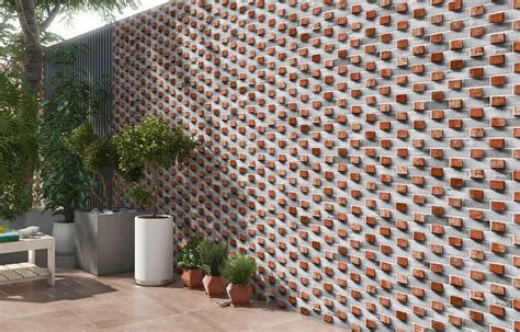 Red Bricks With Cement Texture Tiles Lorison Tiles Llp