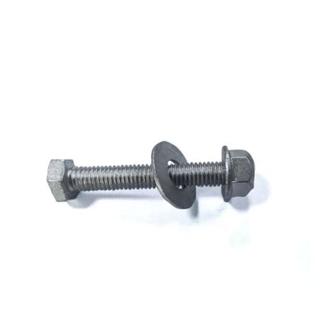 Dacromat Fasteners Hex Bolt And Nut Set With Washer DIN 933 Bolt And Nut Set Dacromat Bolts