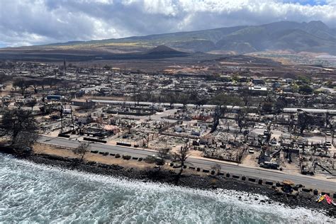 Hawaiian Wildfires Blaze a Path of Destruction and Tragedy | RMU Sentry ...