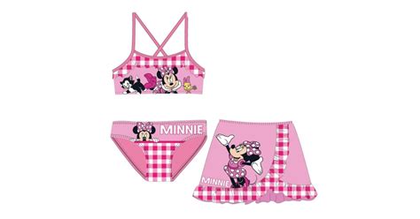 Disney Minnie Checkered Gyerek Bikini S Szoknya Szett V Cm Pepita Hu