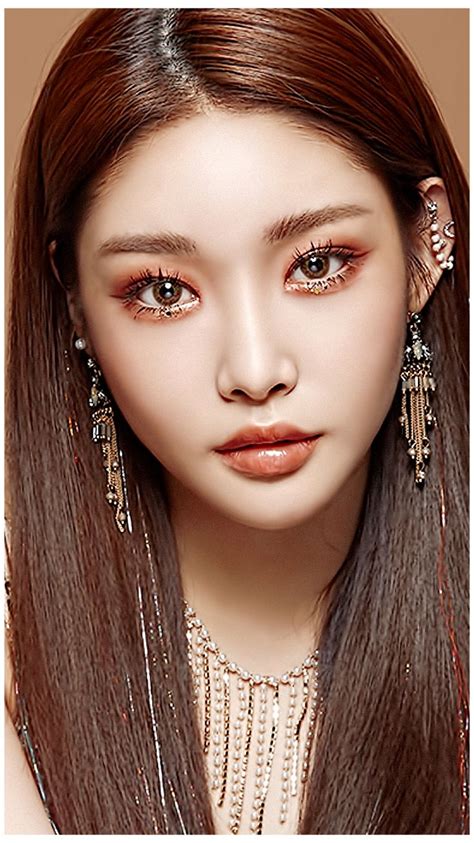 Chungha Makeup Eyes Chunghamakeupeyes Chungha Wallpaper Idee Per