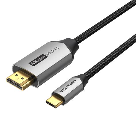 Vention Usb C To Hdmi Cable 4k 60hz 6ft