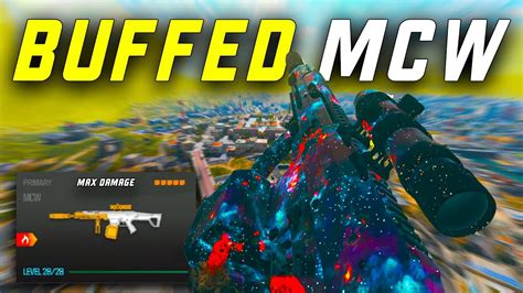 The Buffed Mcw Is Broken In Warzone 3 Best Mcw Class Setup Youtube