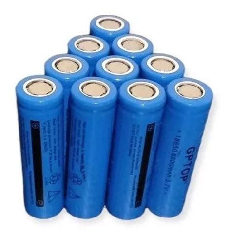 Batería Pila 18650 3 7v 8 800mah Recargable Linterna Solar Cuotas sin