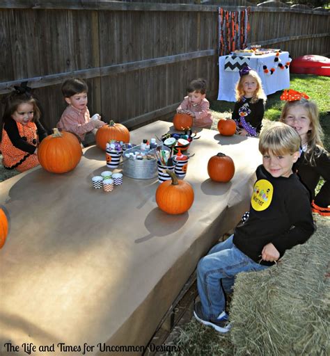 A Pumpkin Painting Party