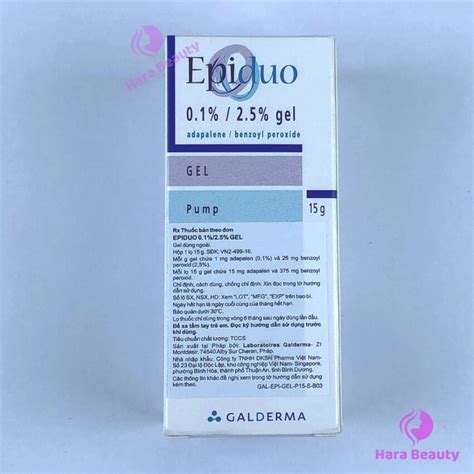 Epiduo Gel 15g Công Thức điều Trị Mụn Trứng Cá