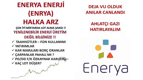 ENERYA ENERJİ ENRYA HALKA ARZ BUNU ZATEN DAHA ÖNCE HALKA ARZ ETMEMİŞ