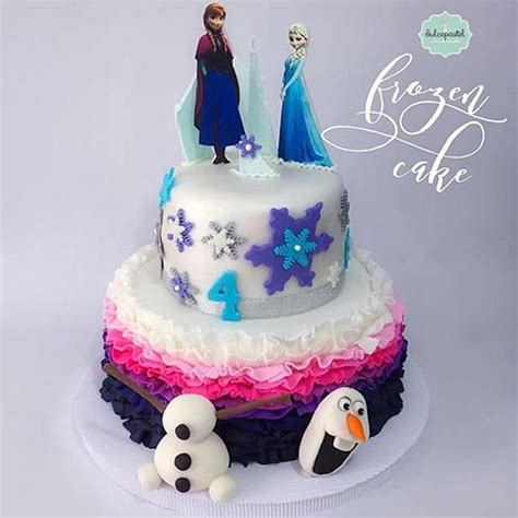 Torta Frozen Cake Medell N Decorated Cake By Cakesdecor