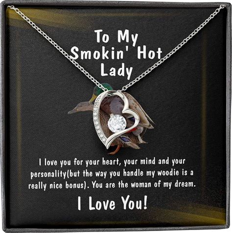 Girlfriend Necklace Future Wife Necklace Soulmate Necklace Gift For Her Smokin Hot Lady