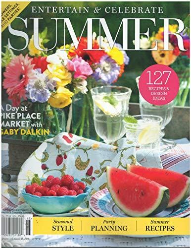 Entertain & Celebrate Summer Magazine 2019 [Single Issue Magazine] Various - Books