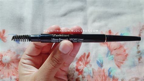 Review Purbasari Ultra Smooth Brow Liner Natural Brown The