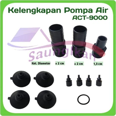 Jual Pompa Air Power Head Kolam Hidroponik Sakkai Pro Act Low Watt