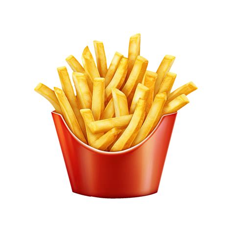 Delicious French Fries Clipart Crispy Fast Food Illustration For Snack