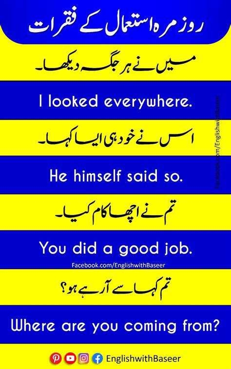 Translate Word File English To Urdu Free Printable Template