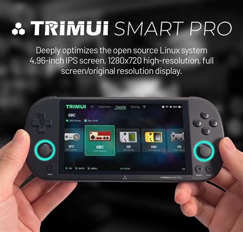 Trimui Smart Pro In Gaming Handheld Gb White