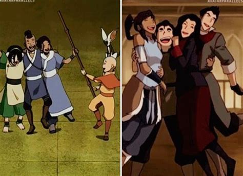 The Legend of Korra/ Avatar the Last Airbender: team avatar! | Korra ...