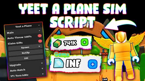 NEW Yeet A Plane Simulator Script PASTEBIN 2023 AUTO THROW 100