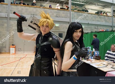 Cosplay Final Fantasy Vii Cloud Tifa Images: Browse 5 Stock Photos ...