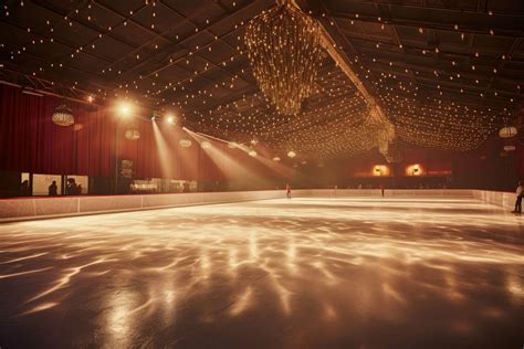 Christmas ice rink sports light | Free Photo - rawpixel