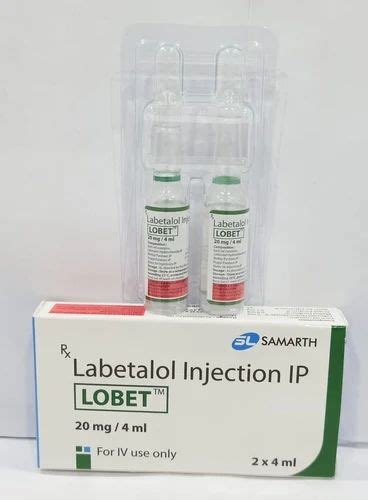 Lobet Mg Injection At Rs Vial Labetalol Injection In Nagpur