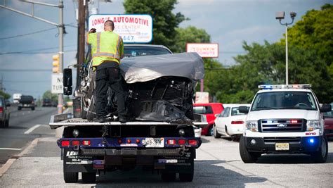 Accident on Route 130 in Cinnaminson