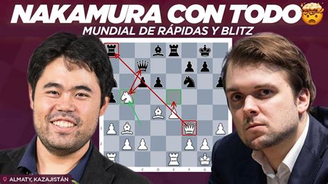 Nakamura Lider En El Mundial Blitz🔥 Hikaru Nakamura Vs Vladimir