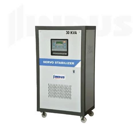 3 PHASE INDUS SERVO VOLTAGE STABILIZER 150 KVA INPUT RANGE 340 480V