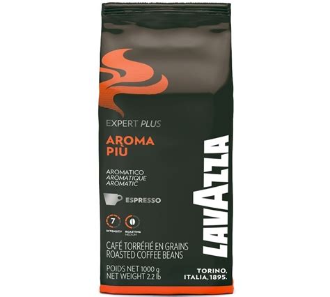 Lavazza Coffee Beans Aroma Piu Kg Expert Plus Range