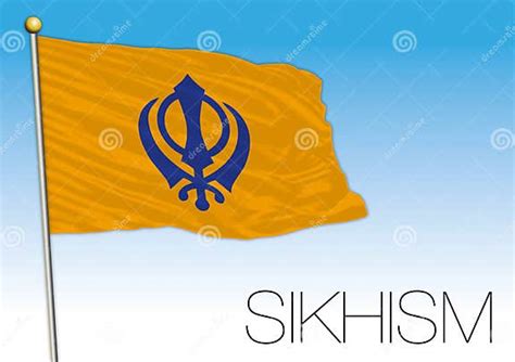 Sikh Flag Stock Vector Illustration Of Ceylon Homeland 93447068