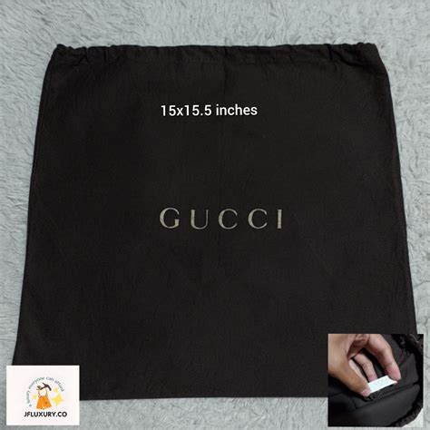 Authentic Gucci Dust bag, Luxury, Bags & Wallets on Carousell