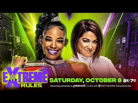 Bianca Belair Vs Bayley Wwe Raw Women S Championship Extreme Rules