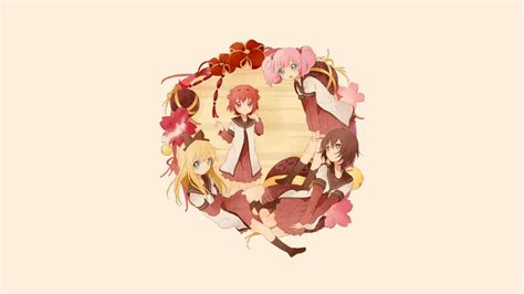 Funami Yui Beauty In Nature Yuru Yuri Flower Positive Emotion